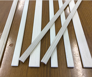 FRP Fiberglass Pultruded Tube Flat Bar Stone Reinforcement Strip Marble Granite Slab Strengthen 1mm 2mm 3mm