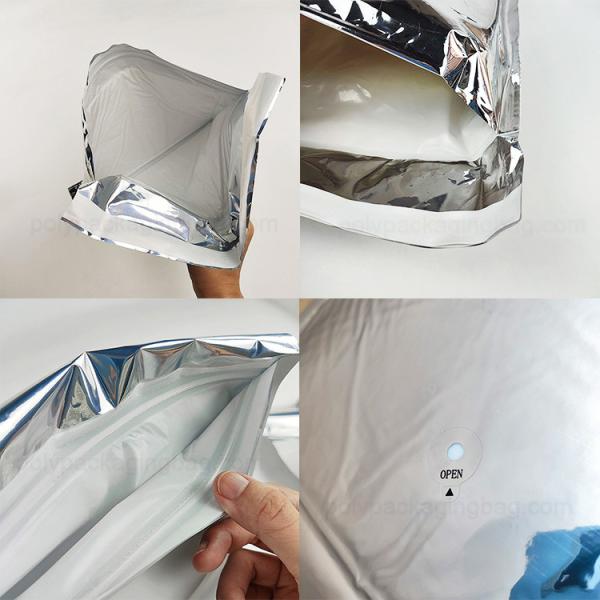 Waterproof thermal envelop caviar cooler Packs for Shipping,foil insulated bag Silver Mailer