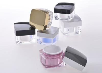 Silvery Top Cosmetic Jars With Lids Skull Is 30ml Empty Cream Jars