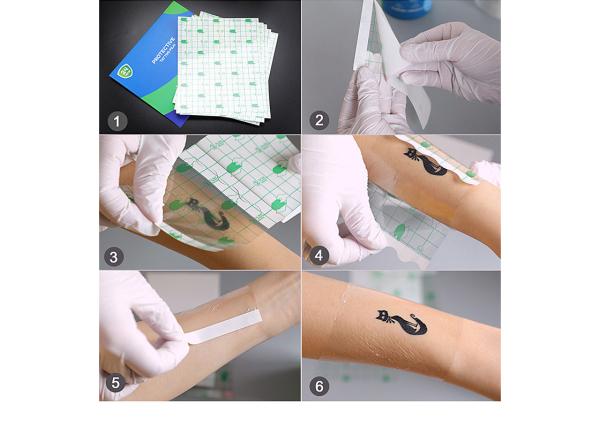 Waterproof Flexible Breathable 0.01MM Tattoo Protective Film Permanent Makeup Aftercare