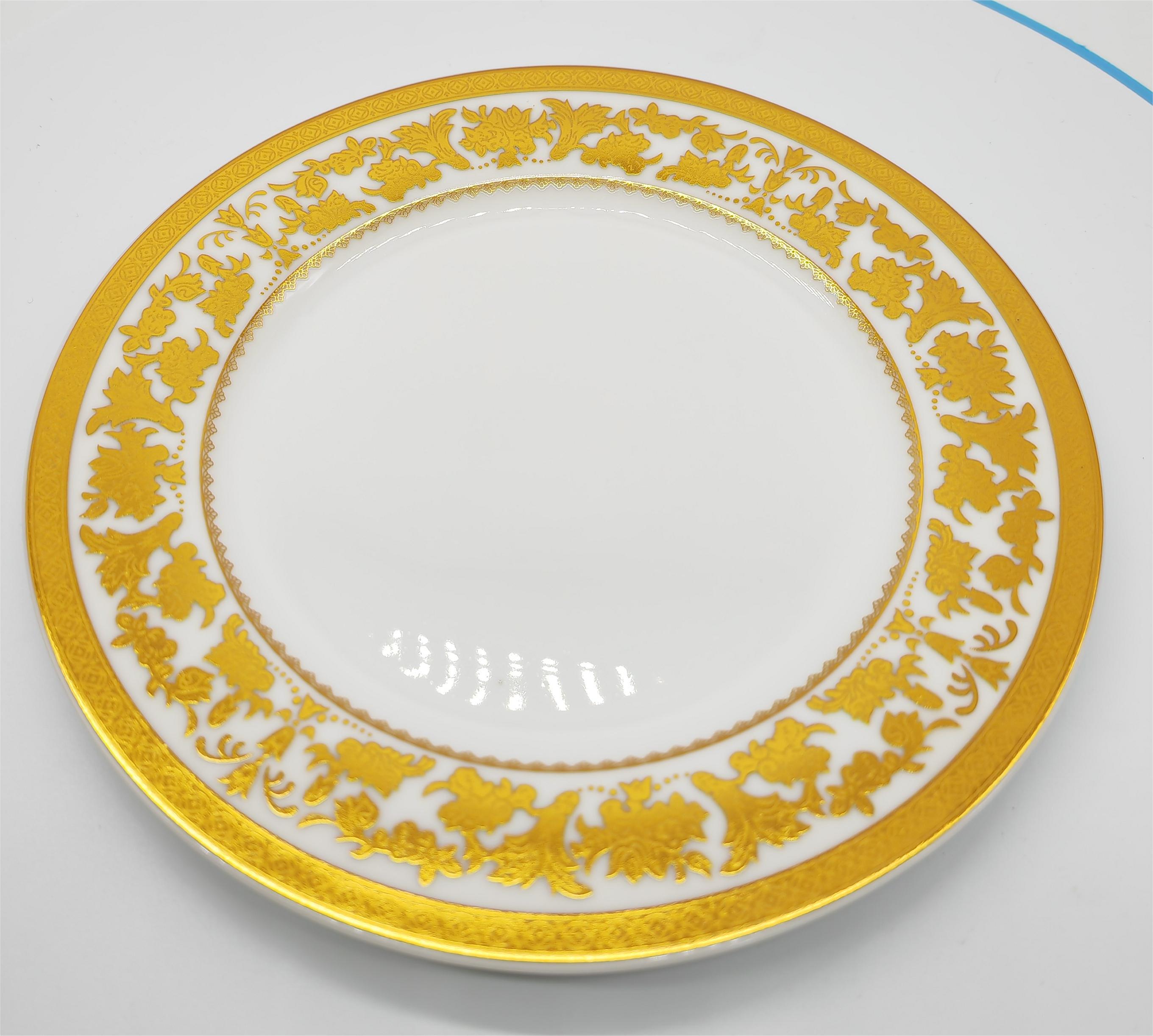 Low Temperature Non-Damage PVD Plating Unit With Food Grade Non-toxic Anti-corrosion Coating For Ceramic Tableware