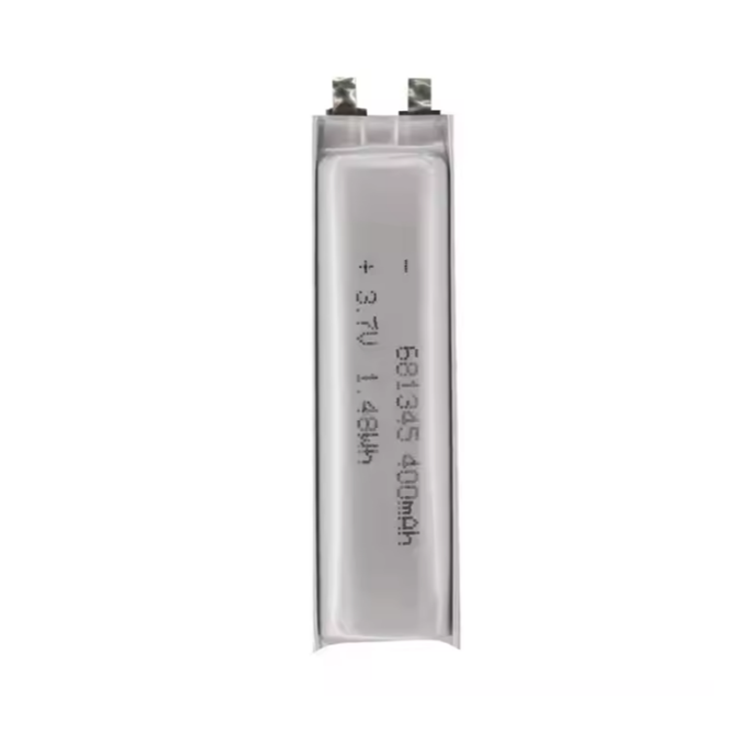 3.7V 400mAh Bluetooth Headset Lithium Battery Polymer Cell 681345 Factory Direct Supply