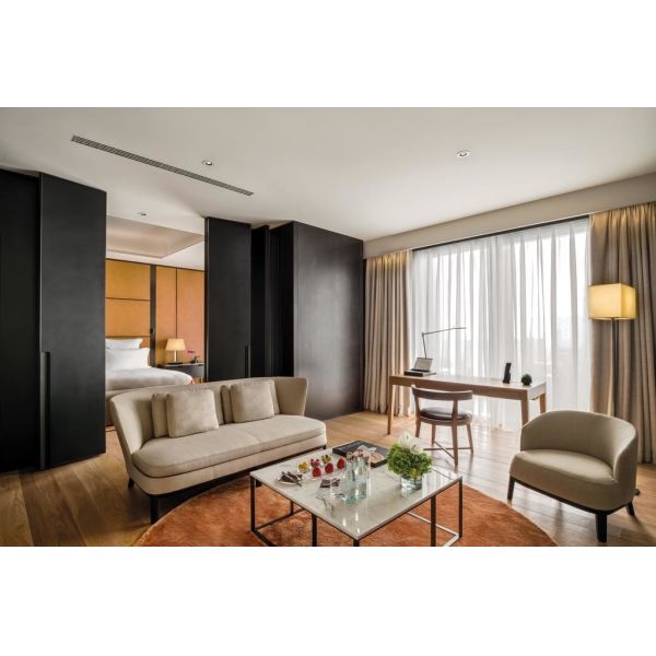 BALGARI Themed Five Star Hotel Bedroom Suites Furniture Sets Extravegant Vibe For Wealth
