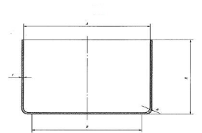 Сосуды плитаа индукции GB21456 Q235 стальные 220mm для домочадца