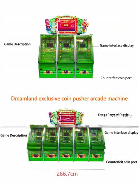 Amusement Park 3 Player Arcade Machine Super Cicus Magician Game Arcade Machine 120W