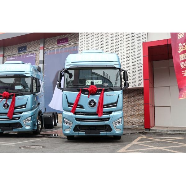 4X2 Китайский тяжелый X6000 Шакман трактор грузовик Ручной кондиционер