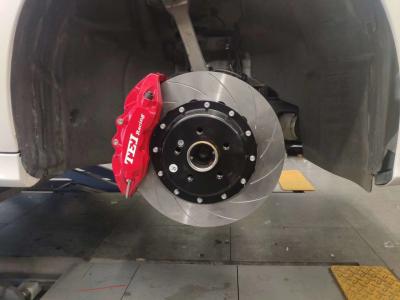 Aluminum Alloy Mercedes Benz  Big Brake Kit Abrasion Resistant With 2 Calipers