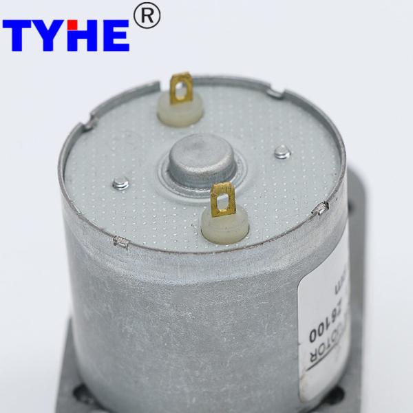 3 Volt PMDC Flat Gear Motor Low Noise Right Angle Gearmotor For Valve
