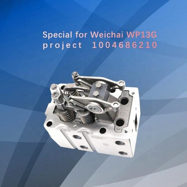 1004686210 N° OE. Tête de cylindre pour excavateur SHANTUI WEICHAI WP10 WP13G Pièces de moteur de bulldozer