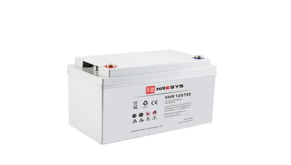 12 V 65 AH Top Terminal VRLA AGM Battery for General Purpose ， L330mm x W171mm x H170mm