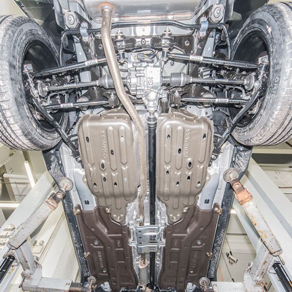 Jeep Compass Transmission Protection Armour Engine Guard Skid Plate Cold Roll Steel