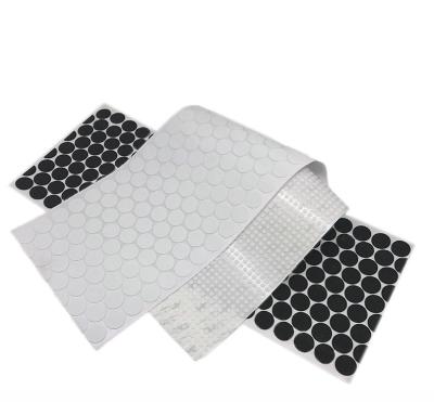 Pés da borracha de silicone de Matt Acrylic Adhesive 9mm