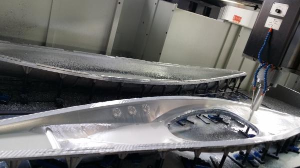 Roto Molded Plastic Kayak Aluminum Rotational Mold , LLDPE Roto Molded Dinghy