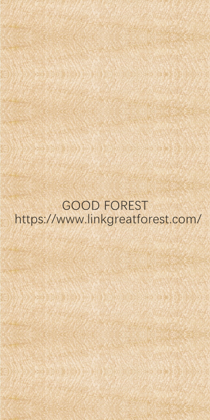 Fancy Natural Maple Birds Eye Plywood Hotel Decoration Customized Service Lengthened Size