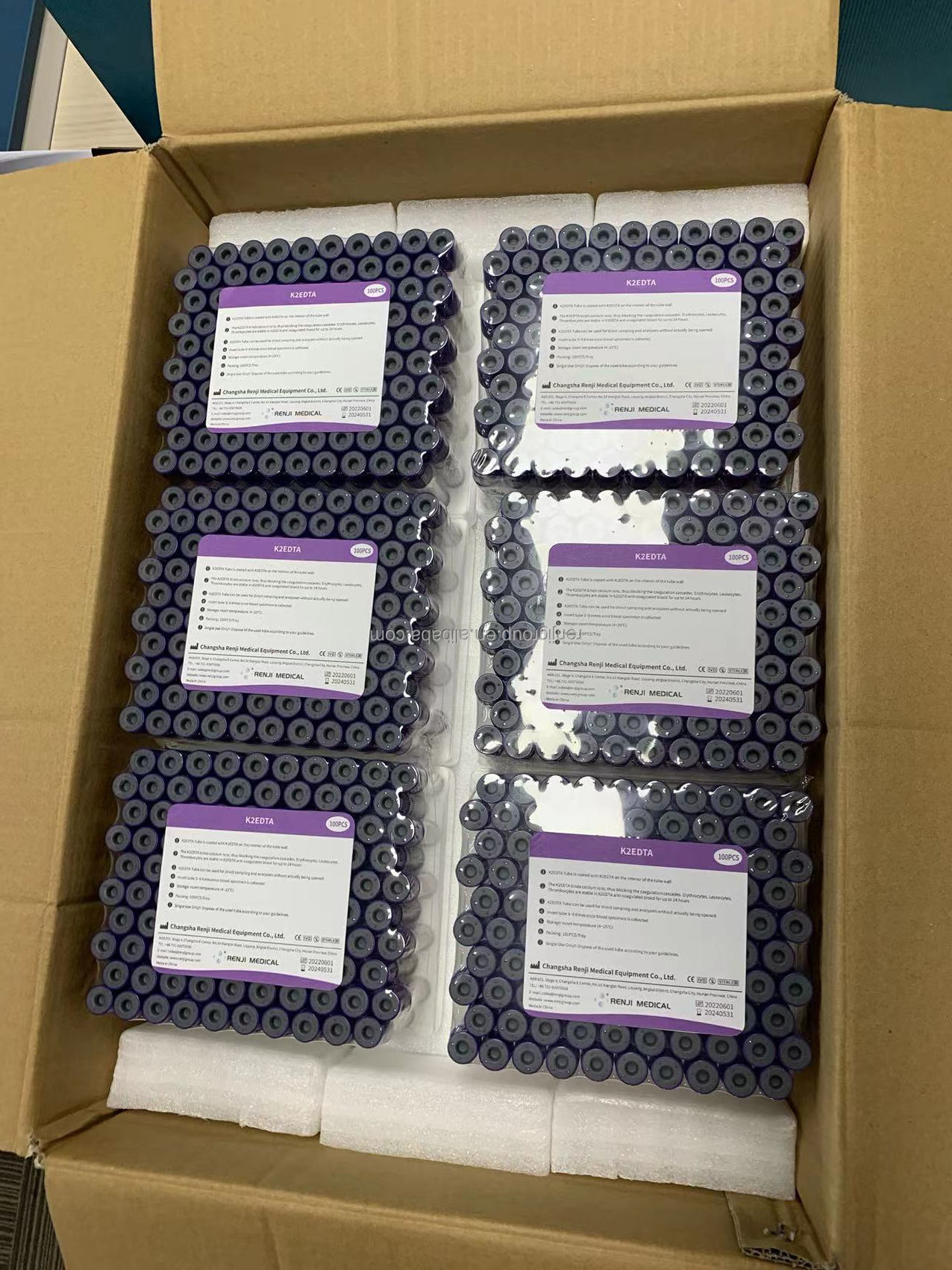 Best Price Vacuum Tube Supplier EDTA &NaF Glucose Tube Blood Collection Tube