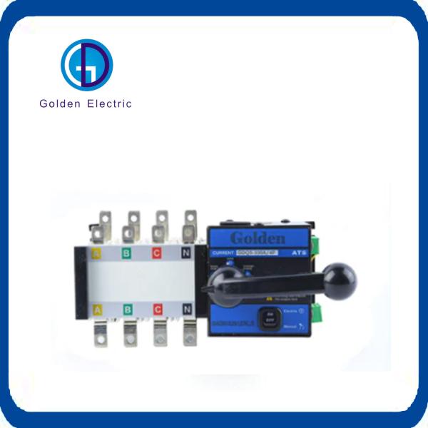 Customizable 3 Phase Manual Generator Transfer Switch With Dual Output