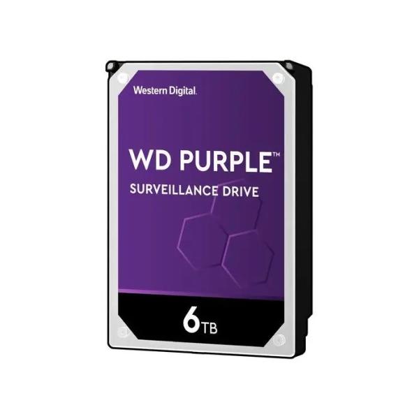 3.5 WD64PURZ 6TB WD Purple Surveillance Internal Hard Drive HDD