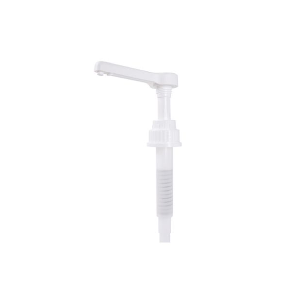 43mm NR Big Dosage 10/15/20/30ml White Non-removable Plastic Sauce Dispenser Pump