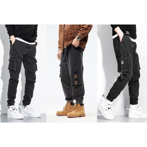 11 унций низкопротяженная джинсовая ткань для мужчины работа носить джинсы черный задняя часть конкурентоспособная цена от Weilong текстиль