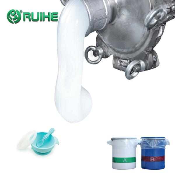 Fast Curing 100% Platinum Liquid Silicone Rubber with 50-70 Shore A Hardness for Spoon Making Materials