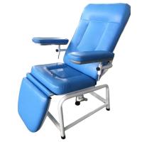 Silla de recogida de sangre reclinable ajustable para procedimientos de flebotomía y centros de diálisis