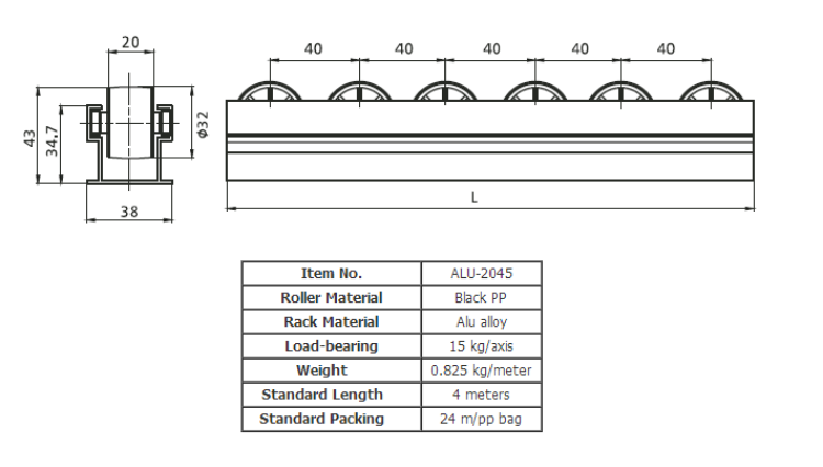 След ролика штранг-прессования промышленного слота т алюминиевый сползая шкаф подачи для системы хранения