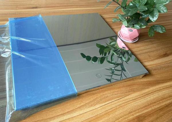 600x600mm Polished Mirror Aluminum Gusset Plate For Metro Station