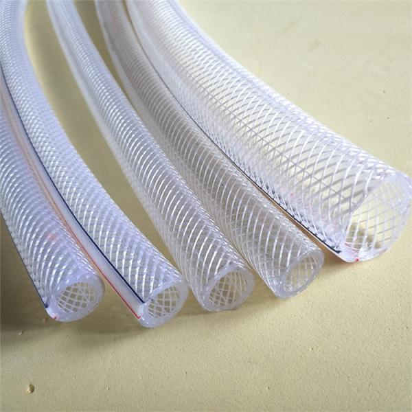 3/8 1/2 3/4 transparent garden hose pvc water hose pvc fiber reinforced hose