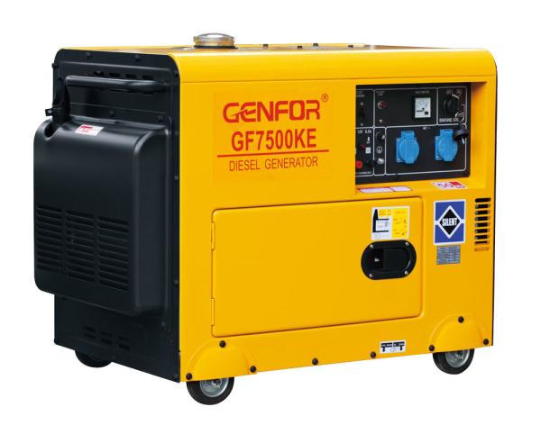 10KW Air Cooled Engine Silent Diesel Generator Super Soundproof Genset