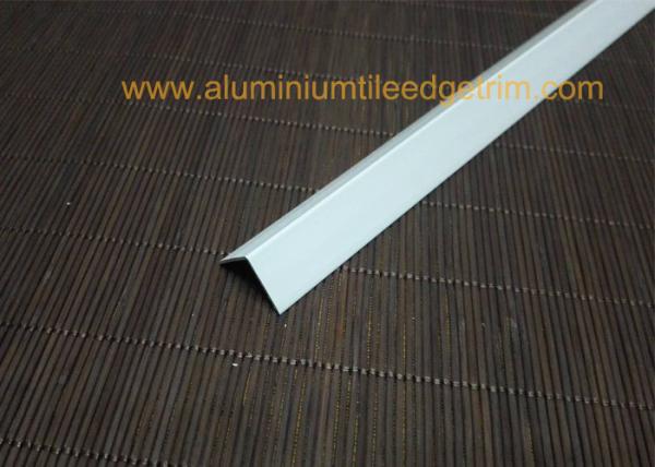 Right Angle Shape Aluminum Wall Corner Guards With Powder Coating White 10mm X 10mm