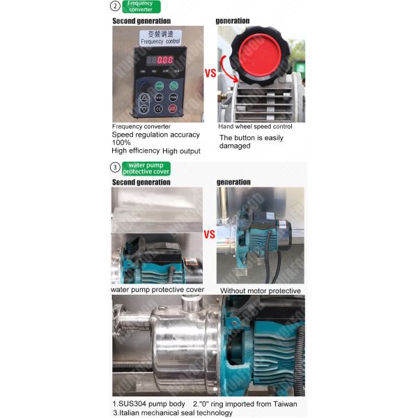 Стиральная машина барабанчика овоща плода 500кг/Х