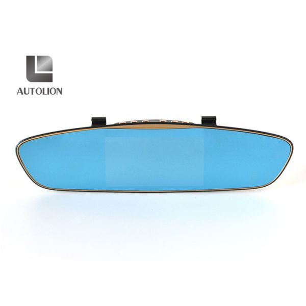 Rear View Lens Front And Rear Car Camera Recorder 1080P , 5 Inch Mirror