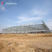 Q355B Steel Structure Industrial Warehouse Hangar with High Strength Bolts
