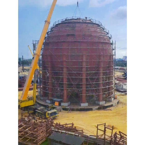 Hydrogen Gas Spherical Tank, Spherical Storage Tank Diagram