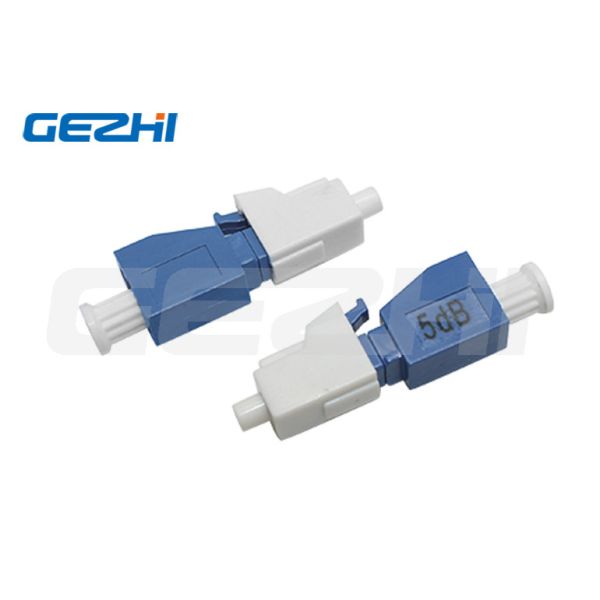 LC UPC Fiber Optic Attenuator with 1dB~30dB Fixed Variable Attenuation for Telecommunication