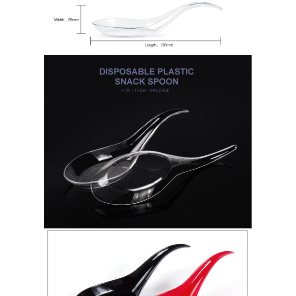 Hot sale food grade low price disposable plastic spoon with raw material