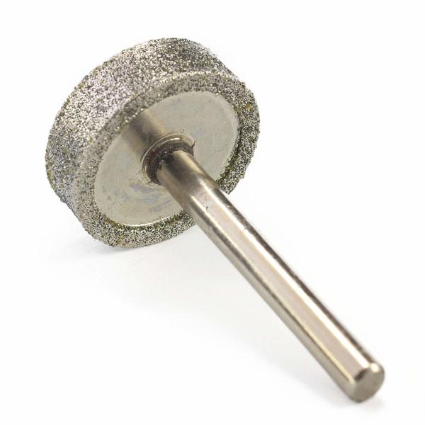 80 Grit 30 Mm Cylindrical Diamond Mounted Points Grinding Wheel For Stone Carving