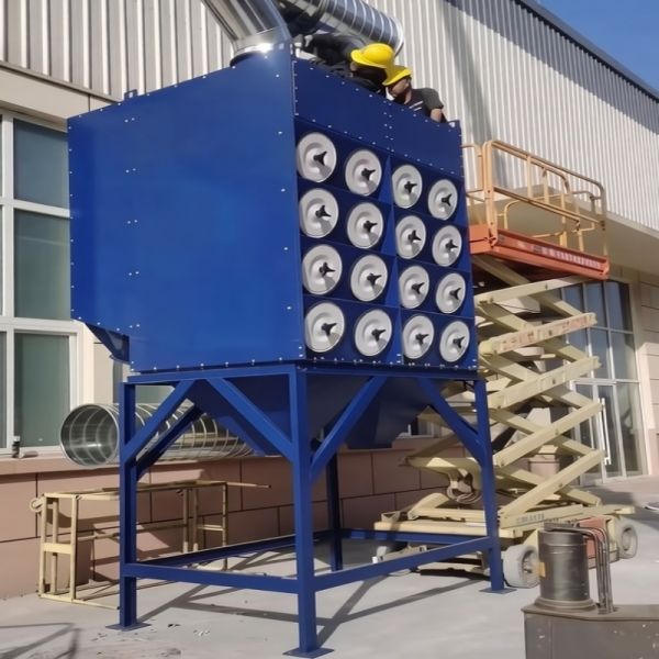 Industrial Cartridge Filter Dust Collector For Air Filtration