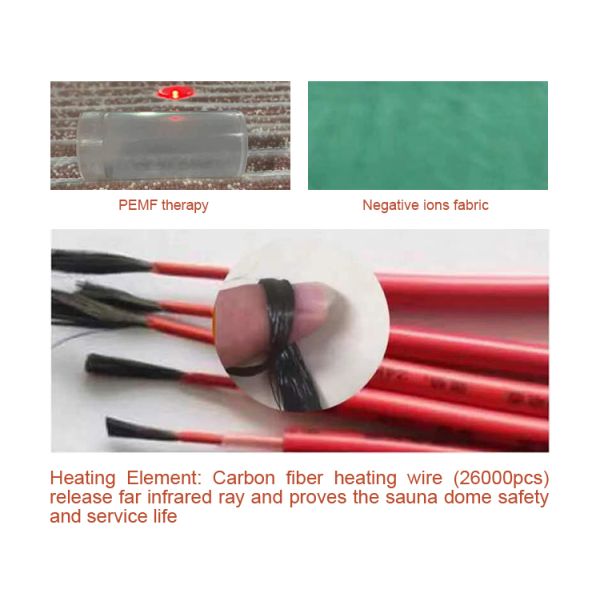 Регулируемый термостат Дальний инфракрасный нагреватель Мат Нефрит турмалин драгоценный камень Тепловой