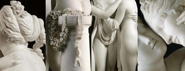 Stone hand carved statue Three graces lady marble sculpture for art gallery,stone carving supplier