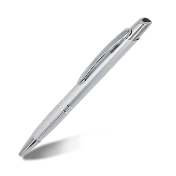 ODM Metal Aluminum Ballpoint Pens 1.0mm Press Ball Pen For Office School Writing
