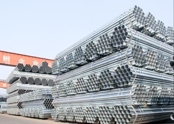 Hot Dip Galvanized 114mm 610mm Erw Steel Pipe Od 4 Inch