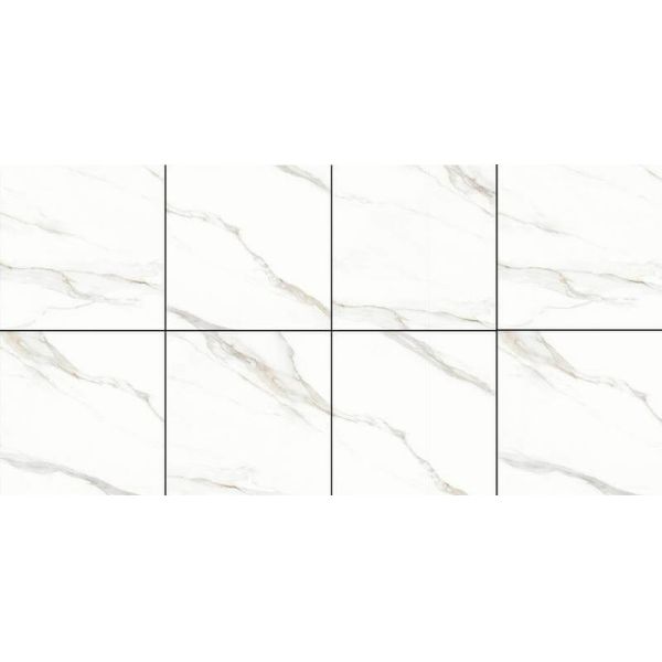 1200x1200mm White Polished Glazed Porcelain Tile AAA Grade
