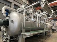 High Temperature Low Liquor Ration Low Consumption Air Flow Piece Fabric Dyeing Machine