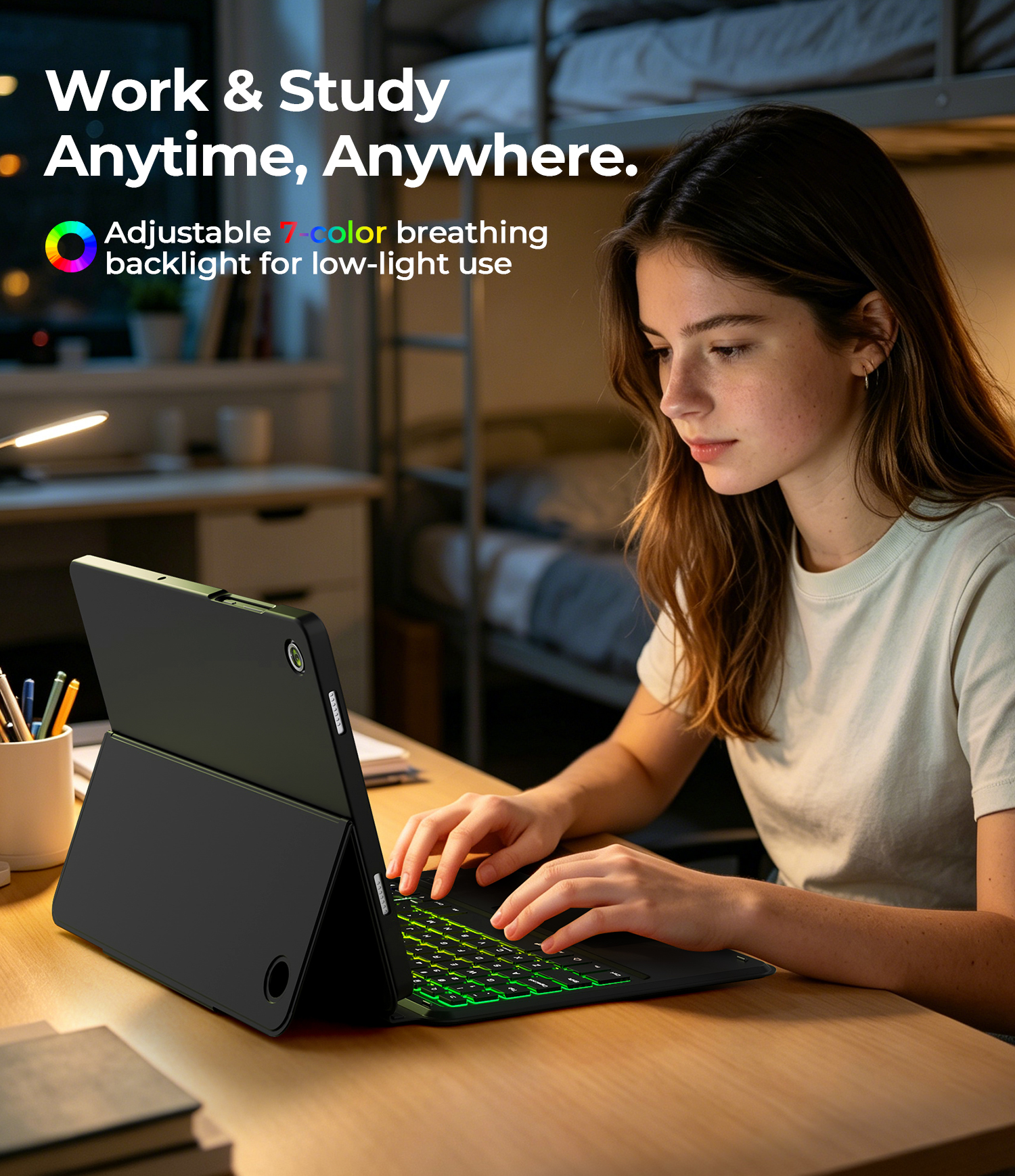 Keyboard Case for Samsung Tab A9+/A11+ 11