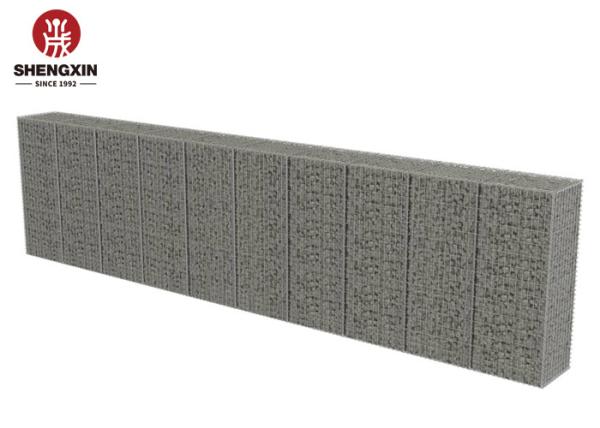 High Tensile Galvanized 2.2mm Retaining Wall Gabion Baskets Welded Mesh