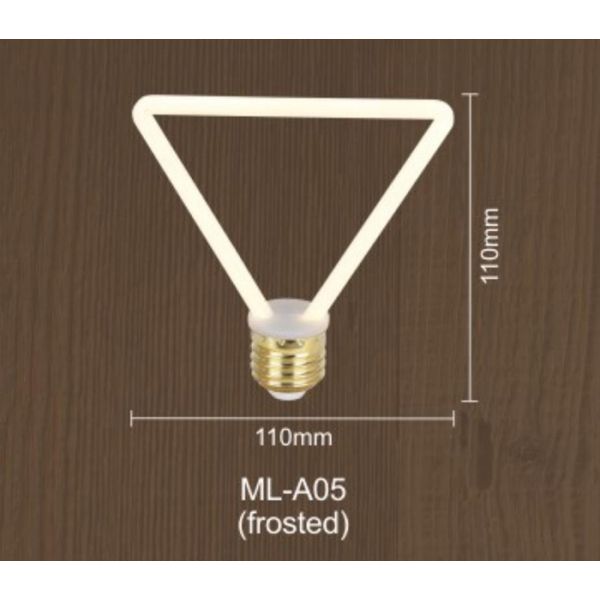 цвет приведенный формы треугольника шариков нити 400льм 4в декоративный Милкы замороженный