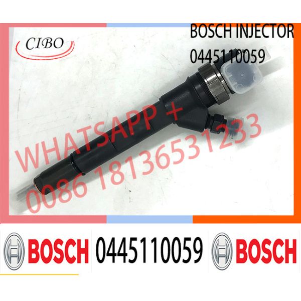 hot sale 100% new injector 0445110059 0986435149 Common Rail Diesel Fuel Injector For Chrysler / Jeep / LDV / VM Motori