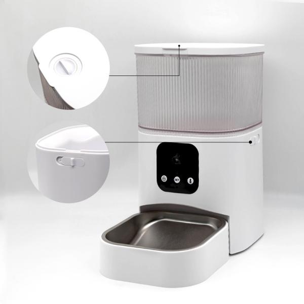 220V-240V Wifi Dog Food Dispenser 3L Smart Cat Food Dispenser