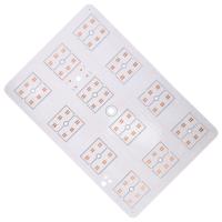Thick 1.0mm 1.6mm Single Sided PCBs OSP LED Light Circuit Boards